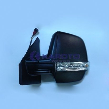 Dış Dikiz Aynası Elektrikli Sol Doblo Pratico (Çift Camlı) (Desenli) (Sinyalli)