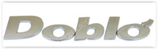 ARKA YAZISI DOBLO (AYRIK TİP-KROME)