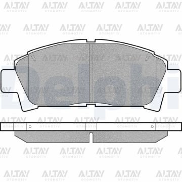 FREN BALATA AVENSIS 00-02 ÖN