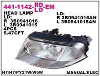 ON FAR SAG ELEKTRIKLI VOLKSWAGEN PASSAT 01-