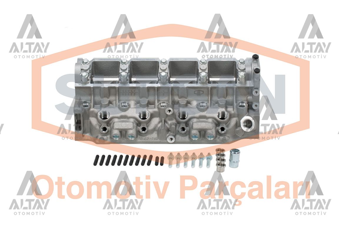 SİLİNDİR KAPAĞI KANGOO 1.9D F8Q / R19 / R21 / CLIO / MEGANE / EXPRESS / SCENIC DİZEL (YAN KANAL) (SUPAPLI)