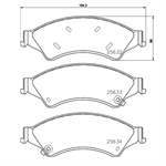 Fren Balatası On-(Ford : Ranger 2016>>)