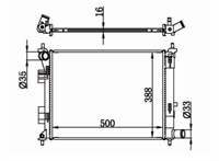 SU RADYATORU BRAZING HYUNDAI I20 1.2 12-15 M/T
