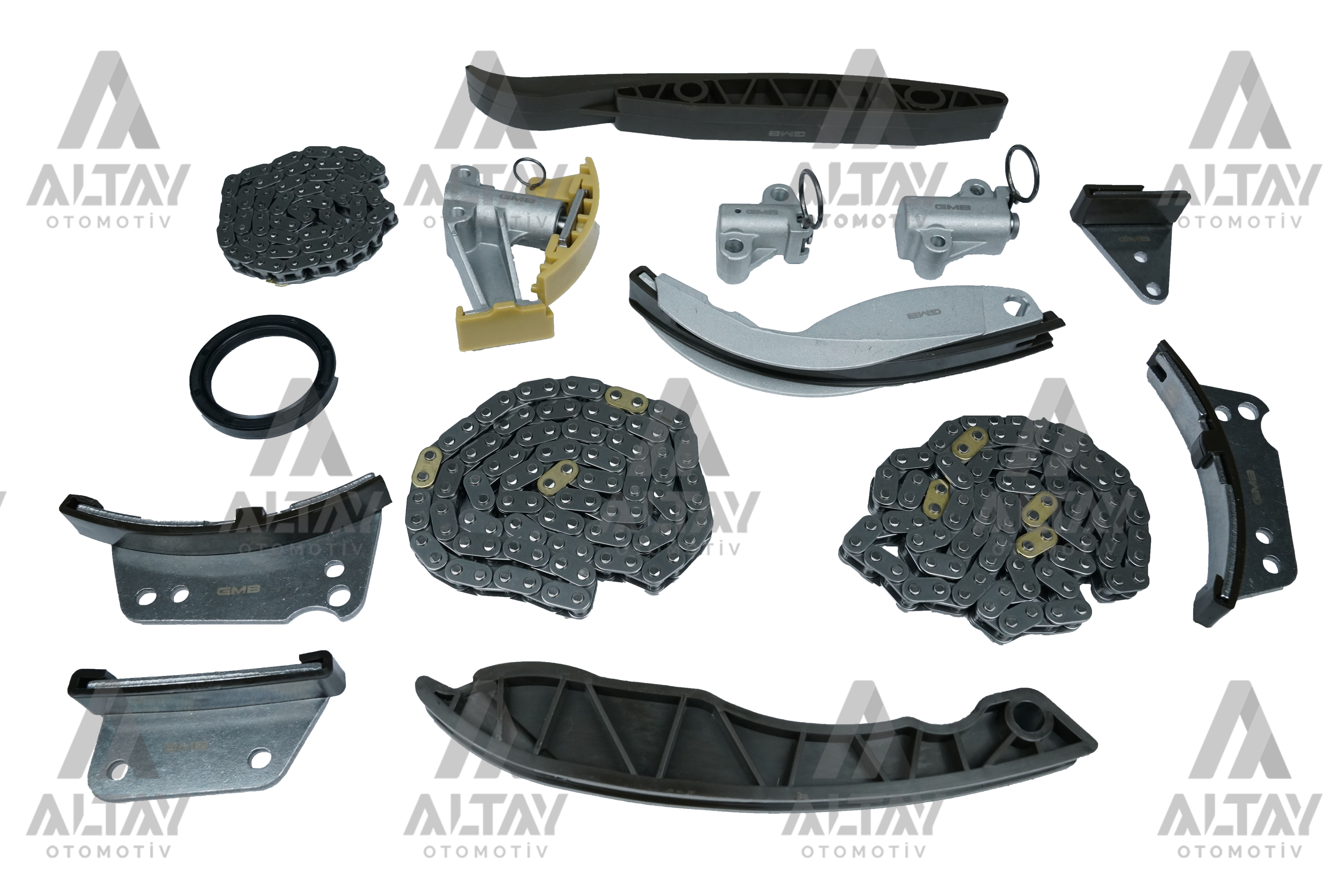 EKSANTRİK ZİNCİR SETİ STAREX 02-08 / H-1 08-11 / SORENTO 03-11 / H-100 KAMYONET 10=> 140HP 2.5CRDI (14 PARÇA)