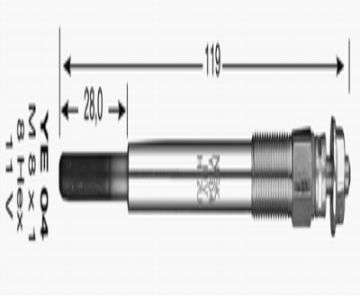 KIZDIRMA BUJİSİ (VİDALI) P107-P206-P307-P207-P206-P307-P407-PARTNER II-C4-C5 II-C3 II-BERLINGO II-III-C1-C2-C3-XSARA II-FIESTA IV-FUSION-FOCUS II-CMAX(DV4TD 1.4HDI-DV6 1.6HDI-1.4TDCI-1.6TDCI)