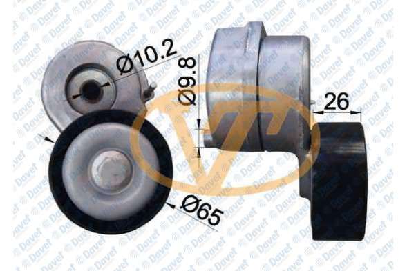 ALTERNATOR KAYIS GERGISI Z13DT Z13DTJ CORSA C ASTRA H