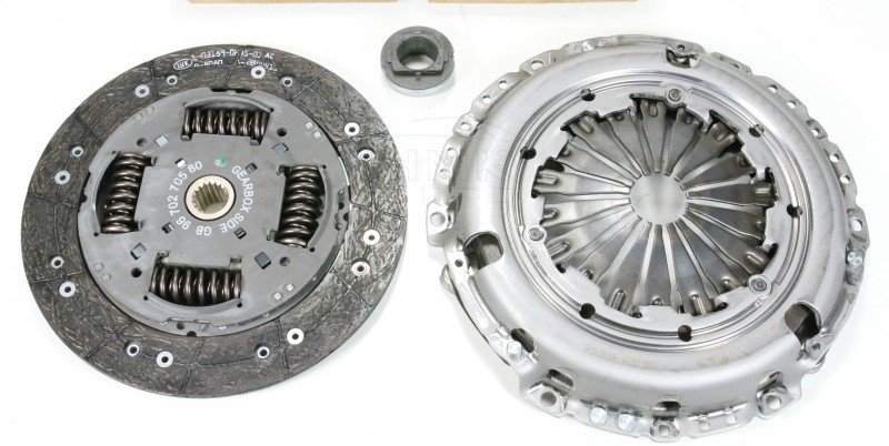 DEBRİYAJ SETİ (Euro5) P301-C ELYSE-P2008-EXPE-JUMPY-P308-TEPEE-BERLI-C3-C4 1.6HDİ 92BG (DV6DTED-DV6U