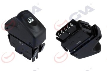 CAM AÇMA ANAHTARI SOL MEGANE I-CLIO II (98-05) (5 FİŞ-TEKLİ)