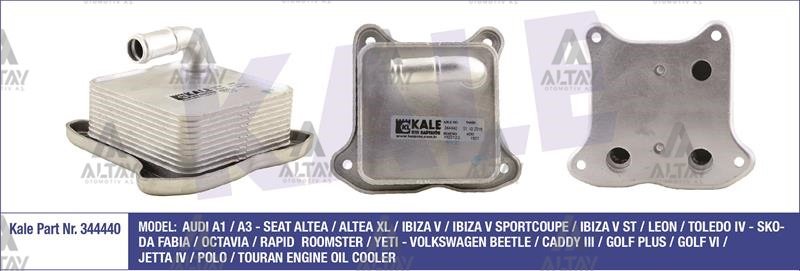 YAĞ SOĞUTUCUSU GOLF6 / JETTA / POLO / A1 / A3 / LEON 10-14 CBZA-CBZB-CBZC 1.2 TSİ