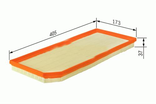 HAVA FİLTRESİ GOLF V 04>JETTA III 05>PASSAT 05>A3 04>ALTEA (06-09) 2.0TFSI-2.0FSI (AXX-BPY-BWA)