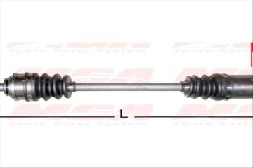 AKS KOMPLE SOL-(DAIHATSU: APPLAUSE 90>96 )