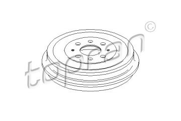 Arka Kampana Grande Punto-Punto Evo-Corsa D 09=> Adam 14=> (4 Delik) (228.3X48)