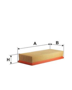 HAVA FİLTRESİ OPEL AGILA 1.2 16V-1.0 12V 00=>