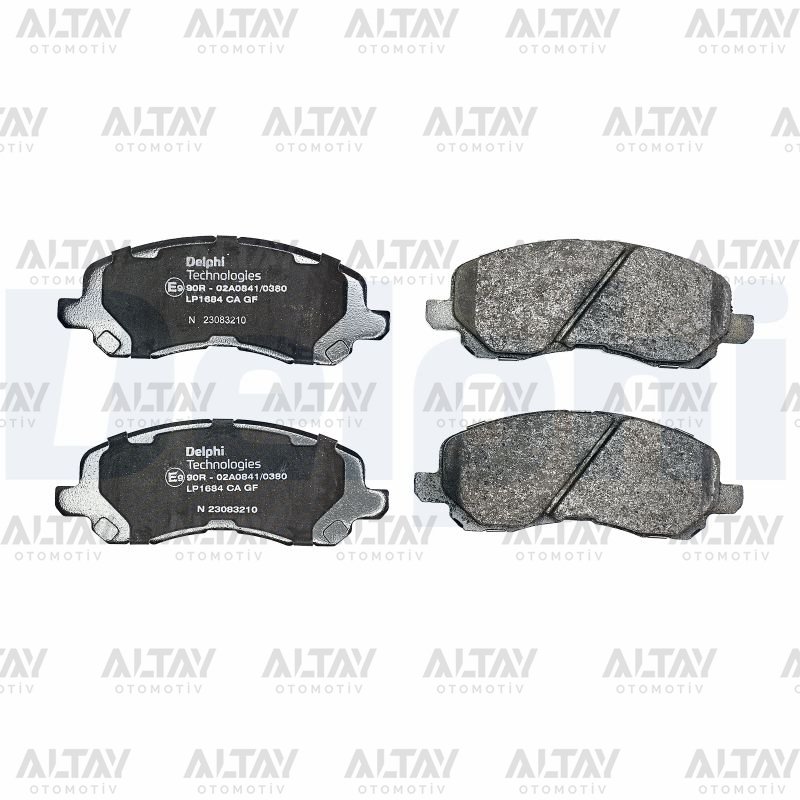 BALATA LANCER SEDAN 03=> / SPORTBACK 08=> /  GALANT (97-04) /  C4 1.6HDI 1.8HDI 12=> / 4008 12=> ON