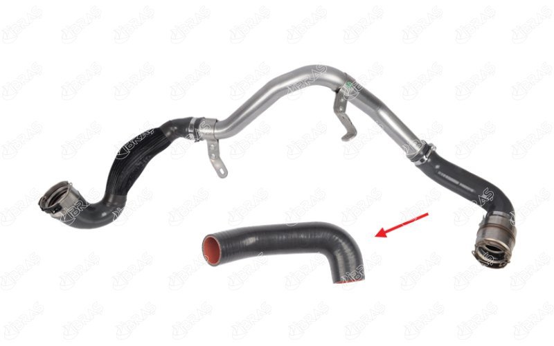 TURBO HORTUMU METAL BORU HARİÇ ÖNDEN ÇEKİŞLİ ARAÇLARDA KULLANILMIŞTIR MASTER 3-MOVANO B