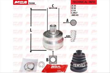 DIS AKS KAFASI (VW PASSAT 97-05  AUDI A4 95-01)