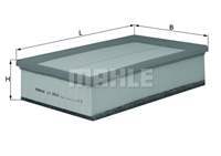 Hava Fıltresı-Sungerlı (Vw Golf 13-  Passat 15-  Audı A3 13-  Seat Leon 13-  Skoda Octavıa 13-