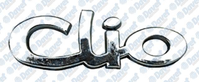 Arka Yazı Clıo Metal ####