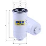 YAKIT FILTRESI DAILY 2,9 3,0 III 99>07 CHEROKEE KJ 2.5 2.8 01>