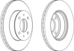 FREN DİSKİ ARKA (284X76X61X8X4) SANTA FE