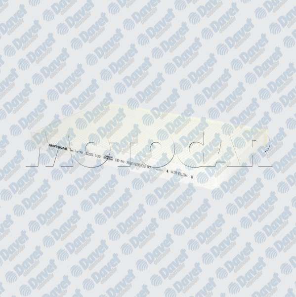 KOYA POLEN FILTRESI MERCEDES W639 VITO VIANO 115CDI 109CDI 03-> EKONOMIK POSET