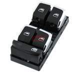 CAM ACMA KAPAMA VE EMNIYET KILIT ANAHTARI DORTLU (KROM) A4 13>15 A5 12> Q5 13>