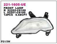 GUNDUZ SURUS LAMBASI SOL HYUNDAI I20 15-