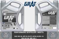 MOTOR YAĞI 7 LİTRE 5W30 TAM SENTETİK API SL / CF