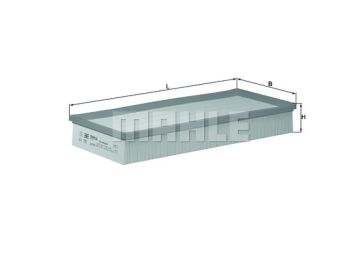 Hava Filtresi E732L / A1255 Touareg-Q7-Cayenne Bm