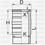 Sılındır Gomlek+Orıng 130,00Mm Scanıa P-G-R-T 400 25.6280 Dc13 Euro 5