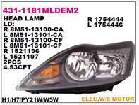 ON FAR SAG FORD FOCUS 08-10 ICI SIYAH