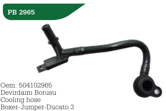 DEVİRDAİM BORUSU DUCATO-BOXER-JUMPER 2.3