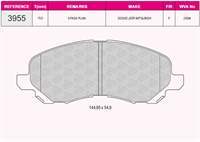 On Fren Balatası Lancer 03>11 Asx 11>13