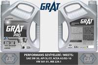 MOTOR YAĞI 3.2 LİTRE 5W30 TAM SENTETİK SL / CF