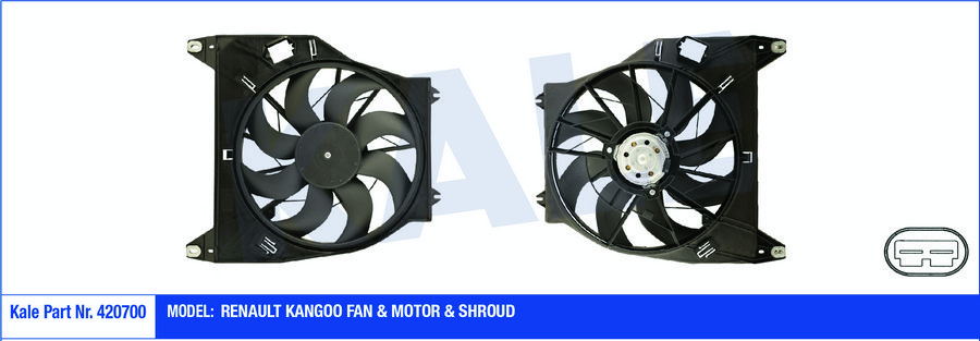 FAN MOTORU KANGOO
