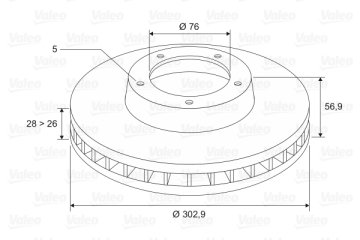 ON FREN AYNASI AMAROK (303×28MM) 10>>