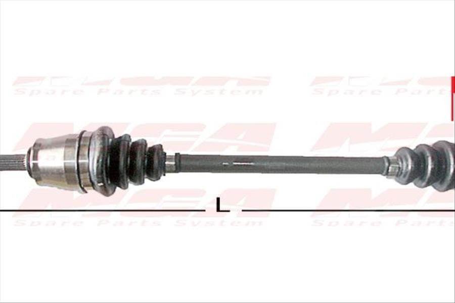 AKS SOL ( FIAT : PALIO YM ALBEA 1.2 1.4 1.6 16V BENZINLI )   (22×31,95×504mm)