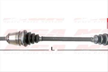 AKS SOL ( FIAT : PALIO YM ALBEA 1.2 1.4 1.6 16V BENZINLI )   (22×31,95×504mm)