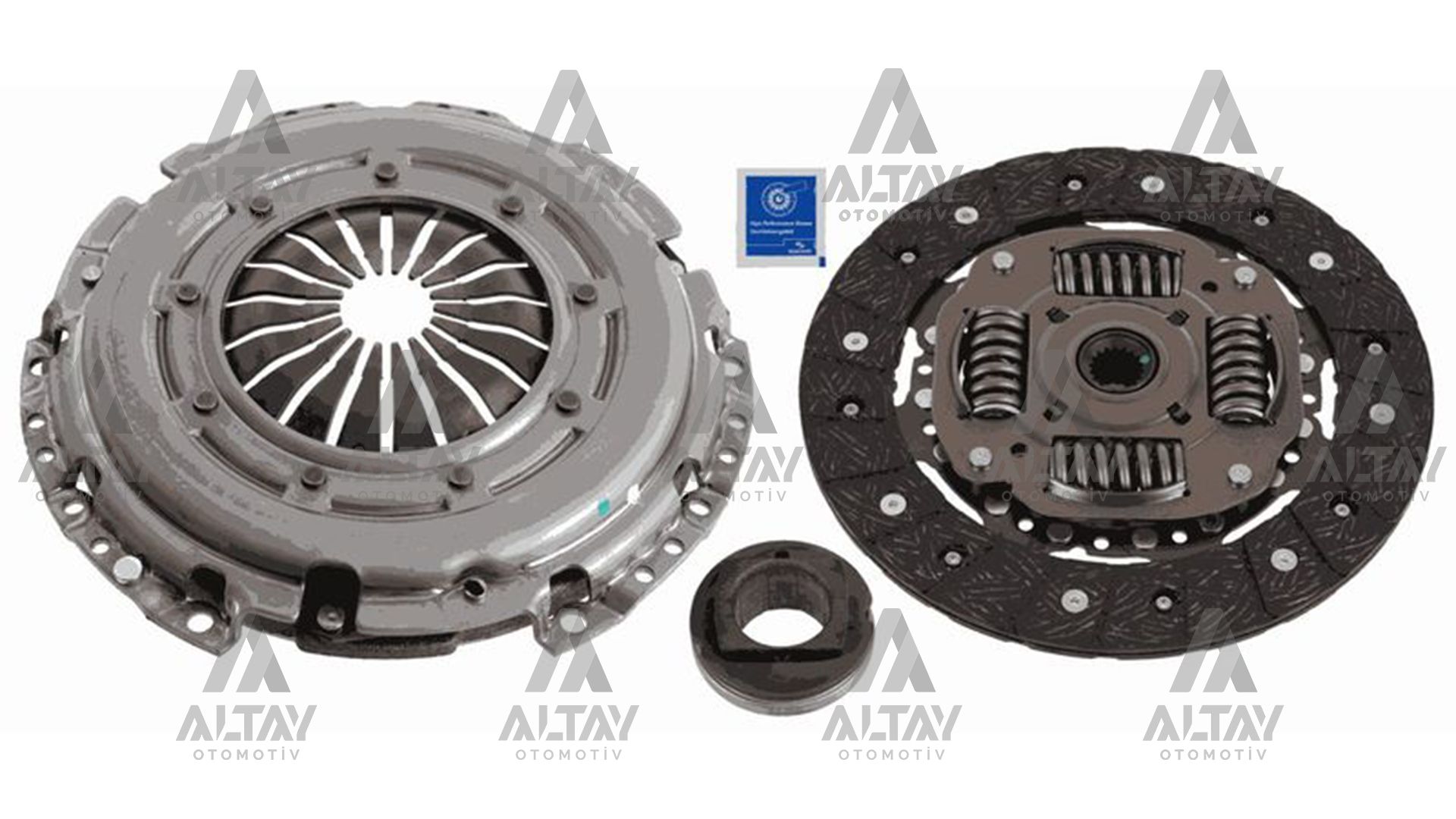 DEBRİYAJ SETİ  207  / 307 / 308 / PARTNER TEPEE 07=>1.6 HDİ