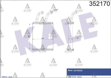 RADYATÖR KALORİFER PREGIO 02-05 2.5TCIBRAZING