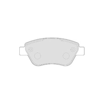 ÖN BALATA FIAT ALBEA 1.3 MULTIJET FIORINO 1.4-1.3D-1.4HDI 500 1.4 (çift fişli)