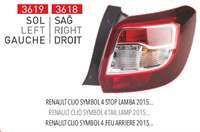 STOP LAMBA SOL (DARK) (RENAULT: SYMBOL IV 2015- ) MAKYAJLI STOP