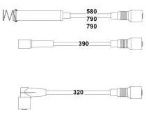 BUJİ KABLOSU VECTRA A 1.8i-2.0 (NZ-NE)