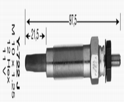 BUJI KIZDIRMA (11VOLT)-(Y722JS)-(HYUNDAI: H100 MINUBUS 97>08/H100 KAMYONET 97>11/STAREX 97>03/KIA BONGO-3 04>11 )