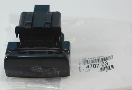 EL FREN DÜĞMESİ / BUTONU C4-C4 PİCASSO-P3008-P5008 (MAT SİYAH) (EL FREN ANAHTARI)