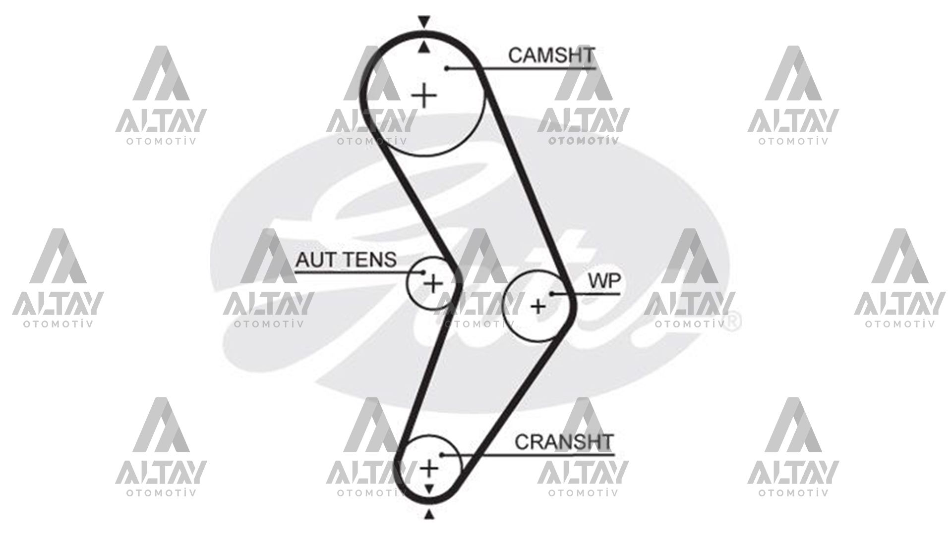 TRİGER SETİ SYMBOL / KANGOO / DOKKER / LOGAN / SANDERO 1.4 K7J-1.6 K7M 96 DİŞ