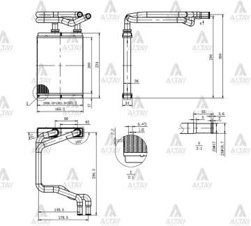 RADYATÖR KALORİFER CIVIC 01-06 HB.