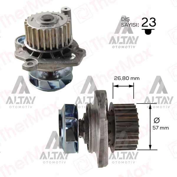 DEVİRDAİM PASSAT 00-05 / BORA 98-00 / GOLF4 98-02 A4 00-04 / A3 96-03 / 1.8-1.8 T (AWT-AGN-AGU)