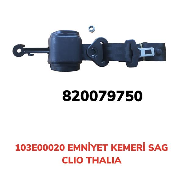EMNİYET KEMERİ OTOMATİK SAĞ CLIO-THALIA