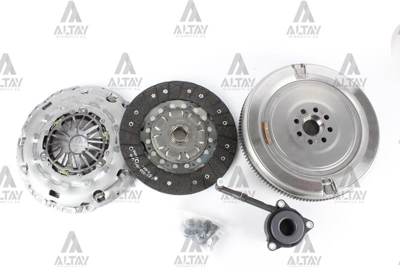 DEBRİYAJ SETİ VOLANLI TRANSPORTER T5 04-09 2.5 TDI AXD 130 PS HİDROLİK RULMANLI
